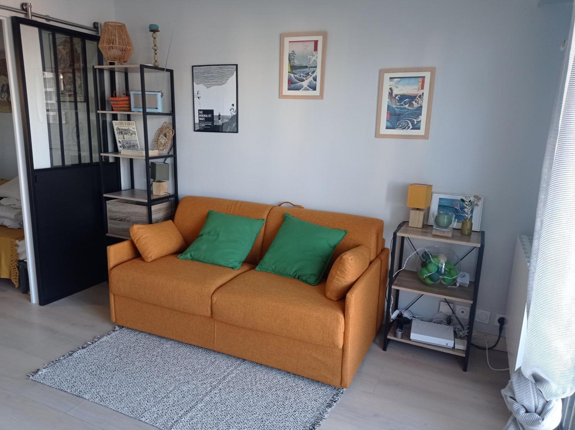Le Studio Galliéni vue panoramique face mer a fait peau neuve! Pornichet Extérieur photo
