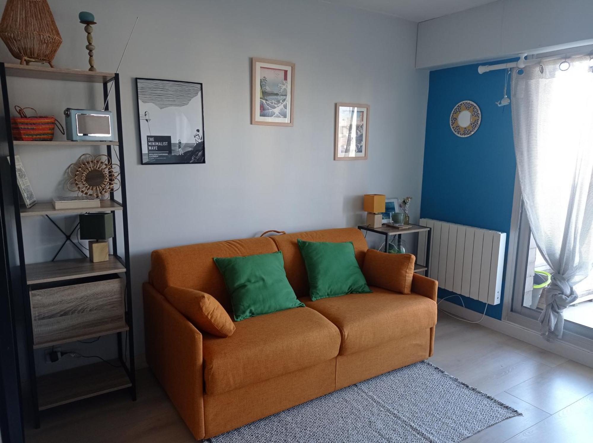 Le Studio Galliéni vue panoramique face mer a fait peau neuve! Pornichet Extérieur photo