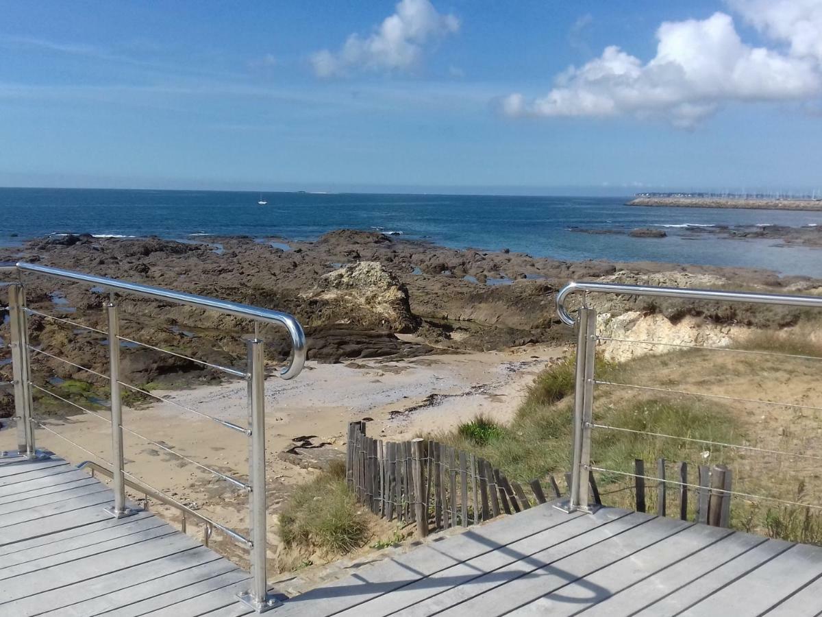 Le Studio Galliéni vue panoramique face mer a fait peau neuve! Pornichet Extérieur photo